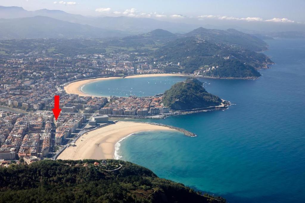 San Sebastian Playa Zurriola - 500 Meters To Zurriola Beach And Size 90M2 -No Party At Home- Eksteriør bilde
